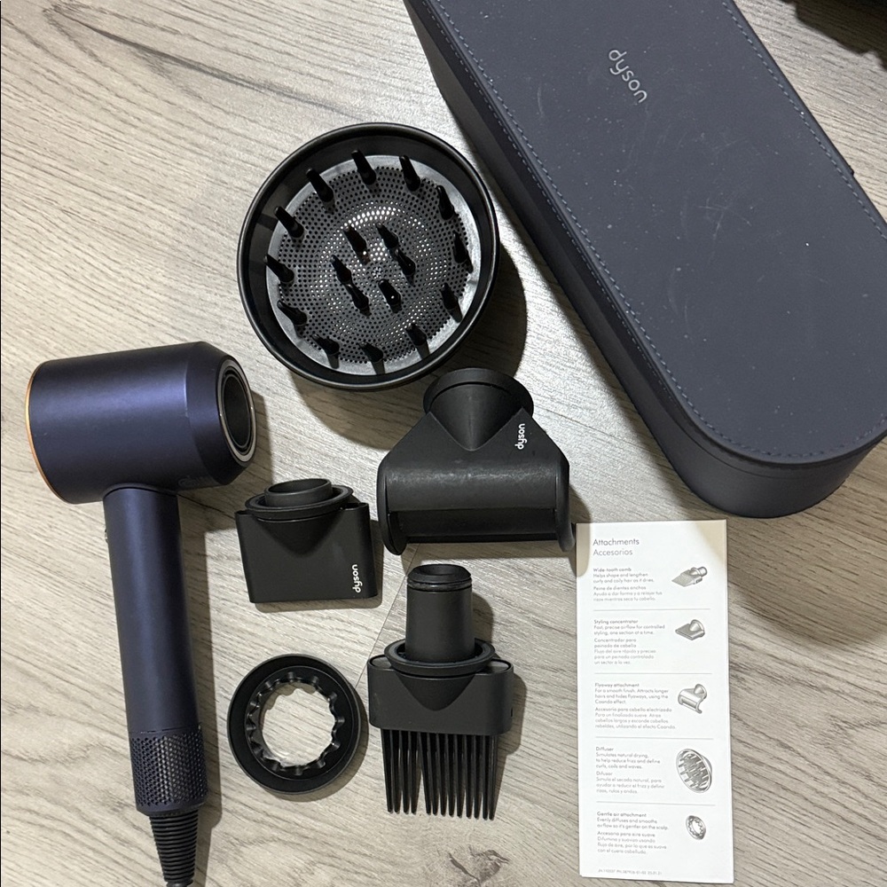 Dyson Supersonic Hair Dryer in Purple and Black